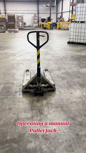 Your local forklift operator (@localforkliftoperator) - Operating a manual Pallet Jack. #palletjack #pallet #warehouse #warehouseworker #forklift #tutorial #fypage #foryou #foryoupage #viral