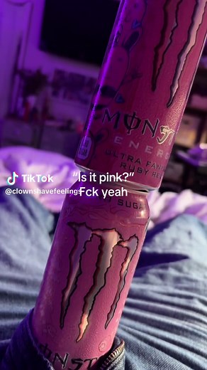 Exploring the Pink Monster Energy Drink