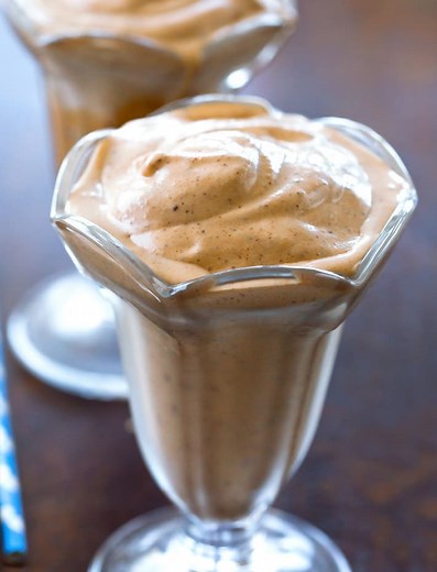 Peanut Butter Frosty - NO Banana Required!