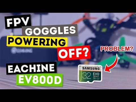 Eachine EV800D Problem Solved (Powering Off) - FPV Flight