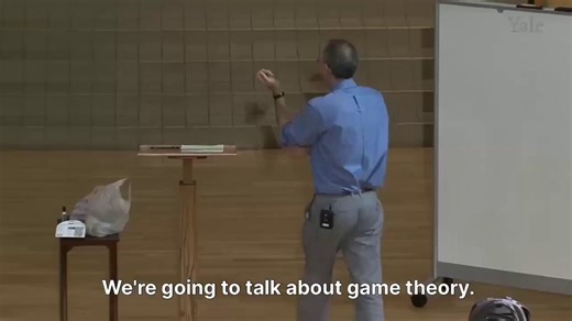 Yale charges $80,000/year for access to Professor Ben Polak!They put his most important lecture on YouTube for free.Every negotiation you have ever entered. Every salary you have ever accepted. Every price you have ever set.The other person was running game theory. Payoff matrices. Dominant strategies. Nash equilibrium. Backward induction.You were hoping for the best.That is not a skill gap.That is a universe gap.And it has been costing you $20,000. $50,000. $100,000 every single year, without y