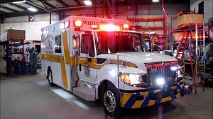 11K views · 127 reactions | Flash Pattern Fridays! Nice array of lights on the White Marsh VFC MXP 170!! | Demers Ambulances | Facebook