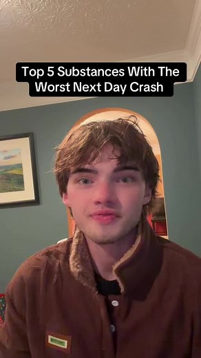 Top 5 Substances With The Worst Next Day Crash. #addictionrecovery #sobrietyjourney #addiction #addictionawareness