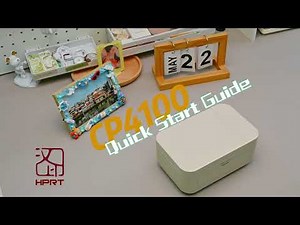 Quick Start Guide for CP4100 Photo Printer