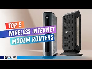 ▶️ TOP 5 Best Wireless Internet Modem Routers 2025 | WiFi 6 & WiFi 7 Picks!