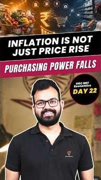 Demand-Pull vs Cost-Push Inflation Explained | UGC NET Economics | Day 22