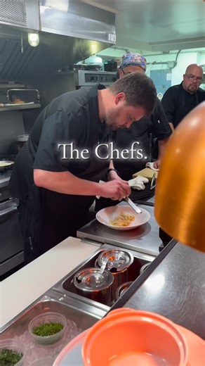 The Chefs. The Dishes. See it in action at The Chef’s Counter ✨ Open for Dinner Service Thursday-Sunday. Reservations: www.bistrostmichaels.com #bistrostmichaels #stmichaelsmd #talbotcountymd #mdinfocus #mdfoodie #eatlocal #visitstmichaels #supportlocal | Bistro St. Michaels