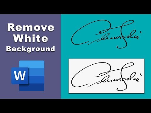 How to remove white background from image in Microsoft Word