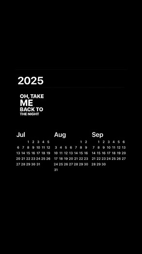 Take Me Back: July to September 2025 Memories