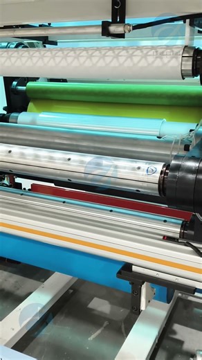 Wrap filmHandle rolls fully auto rewinding machine for #stretch film -JX 700 4AR #packingmachine