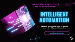 📍📍AI automation holds the potential to transform industries by optimizing workflows, enhancing productivity, and enabling smarter, data-driven decision-making. However, careful consideration is needed for ethical, social, and technical challenges.🧬🧬 Follow us for more📩📄 www.aim-learning.com #MachineLearning #AI | Aim Tech