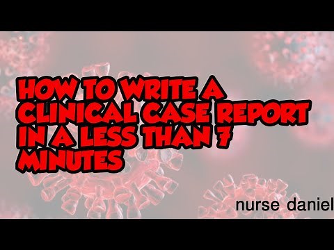 clinical report writing