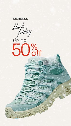 Share the joy of the outdoors with up to 50% off for a limited time. | Merrell