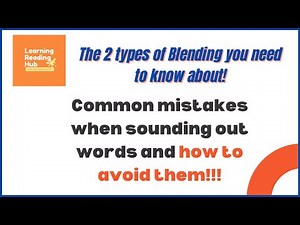 How to sound out words correctly - Synthetic Phonics Lesson - Reading with Phonics