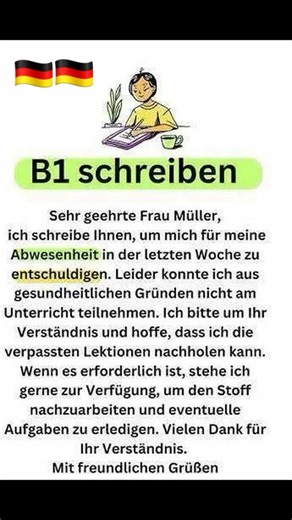B1 writing 🇩🇪 B1-B2