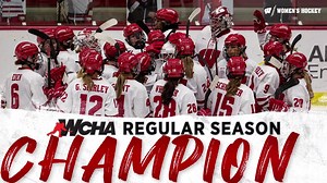 The Badgers win 4-3 in OT and are your WCHA Women's Hockey Regular Season Champions!!! 🏆 | Wisconsin Women's Hockey