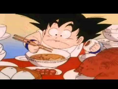 Dragon Ball eating scene DELICIOUS (english version)