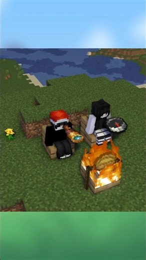 camp in minecraft (animation)