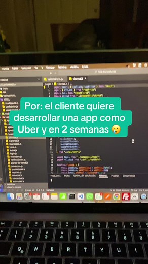 Desarrollo de app similar a Uber en 2 semanas