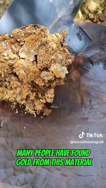 Traditional gold mining near Mount Shasta volcano collected $6,000#goldmining #gold #goldrush #goldpaning #24k #