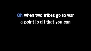 Karaoke Two Tribes - Frankie Goes to Hollywood - CDG, MP4, KFN - Karaoke Version