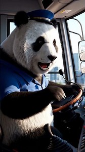 Panda Bus Driver Says Next Stop | Regret and Chaos | Funny Bus Ride Skit | Nebula Shots