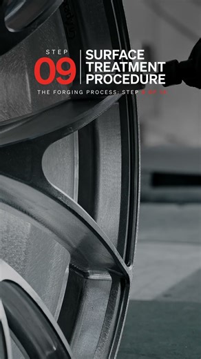 How Forged Wheels Are Made (Step 9): Surface Treatment
