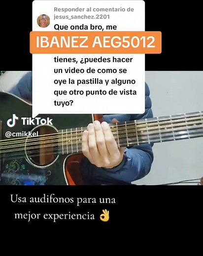 Comparativa Ibanez AEG5012 y AW5412