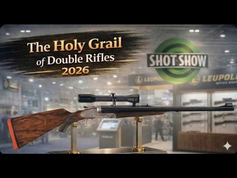 The #1 Best Big Game Double Rifles at SHOT Show 2026!