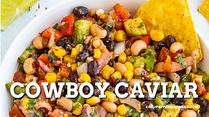2.3K views · 61 reactions | COWBOY CAVIAR! The Ultimate Party Food! Cowboy Caviar is a vibrant bean salad with lots of beans and fresh ingredients tossed in a tangy vinaigrette, perfect for any party. This version with extra jalapeno peppers and additional spices makes it better than any I’ve ever had. GET the RECIPE: https://www.chilipeppermadness.com/recipes/the-ultimate-cowboy-caviar/ | Chili Pepper Madness - Recipes & More from a Gourmet Chilihead | Facebook