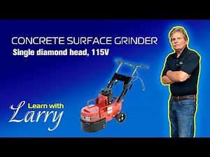 12" Concrete Grinder | Smooth, Level & Prep Concrete Like a Pro