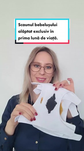Scaunul bebelușlui alăptat exclusiv, în primele săptămâbi de viață. #alaptare #andreeaolaibclc #inbratelamani #bebelusi #mamici #mamicipetiktok #consultantalaptareibclc #sfaturi #gravide