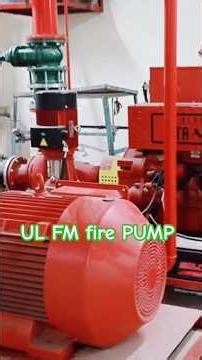 UL FM fire fighting pump installation #fire #pump #hydrant