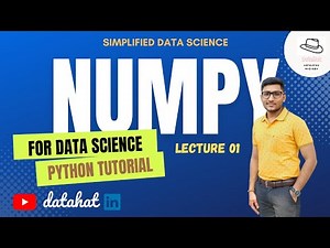Complete NUMPY for DATA SCIENCE || Numpy PYTHON library Tutorial || part 1