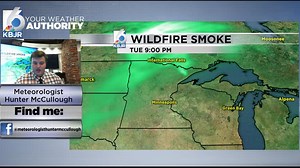 1.8K views · 12 reactions | SMOKE FORECAST: Watch this video for a detailed look at the smoke situation for the next couple days. Future rainfall will also help with the smoke, and we'll have the latest on our next chance for showers and t-storms on KBJR 6 at noon! | Northern News Now | Facebook