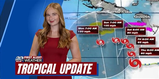 WCJB First Alert Weather Forecast | 4 p.m. Tuesday