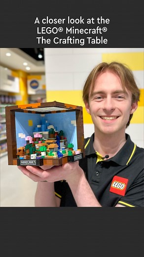 Can you believe Minecraft® is having its 15th anniversary?! To celebrate, the LEGO Group have released the LEGO® Minecraft® The Crafting Table! Available online and in-store now. Head to https://bit.ly/LCS-21265 to find out more, or get yours. #LEGO #bricksmegastore #legocertifiedstores #LEGO21265 #Minecraft #LEGOMinecraft | LEGO Certified Stores Australia & New Zealand