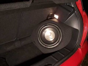 Mini cooper Perfect Fit™ Subwoofer Enclosure instructions walk through