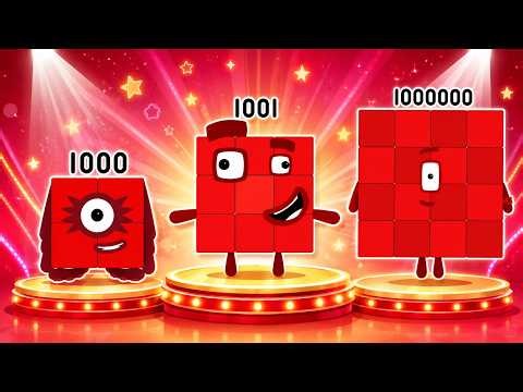 Numberblocks Band - Binary band 1-100000! - REMIX