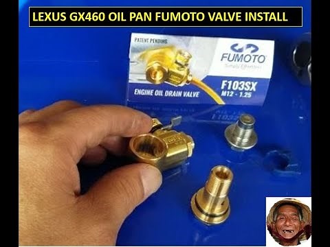 Lexus GX460 and GX470 Fumoto Oil Drain Valve Install