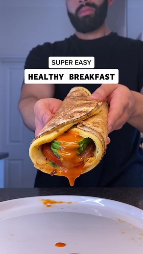 Build Muscle with High Protein Breakfast Wrap Recipe
