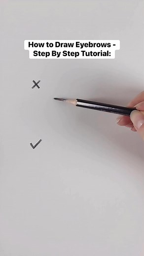 How to Draw Eyebrows Step By Step #howtodraw #drawingtutorial #pencildrawing | Franciszek Bielak