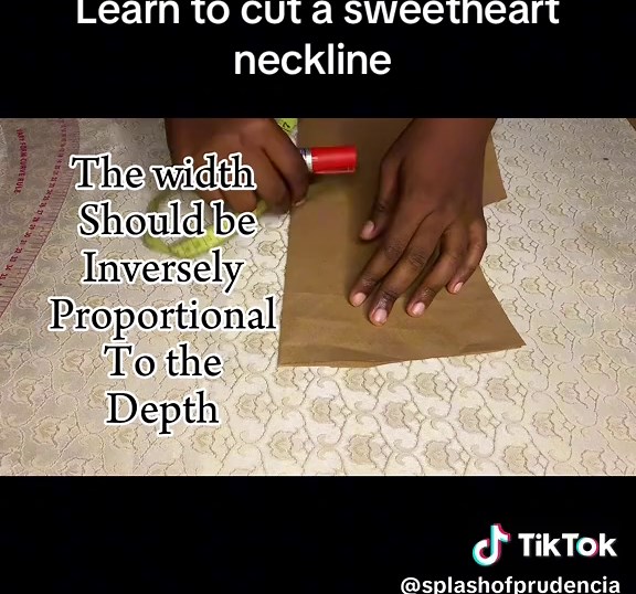 Cutting a Sweetheart Neckline: A Step-by-Step Guide