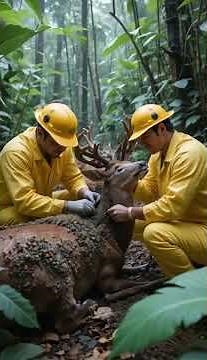 Dramatic Rescue of an African Deer | Real Wild Animal Saving Mission