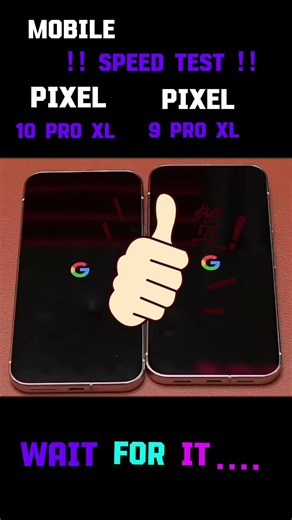 ⚡☠️ Mobile !! speed test !! Pixel 10 Pro xl vs Pixel 9 pro XL 🍅☠️