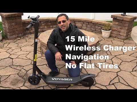 Amazing Voyager Dash Charge Commuter Pro Electric Scooter