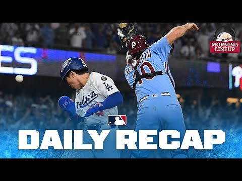 Dodgers advance to the NLCS, previewing win-or-go-home Game 5s! | Morning Lineup (MLB Daily Recap)