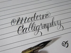 Modern Calligraphy for Beginners - Basic Strokes & Free Practice Sheets