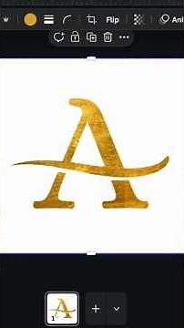 Canva Gold Logo Design for Beginners