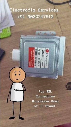 LG 2M246 Microwave Oven Magnetron | Genuine Spare Part for Repair & Replacement”
